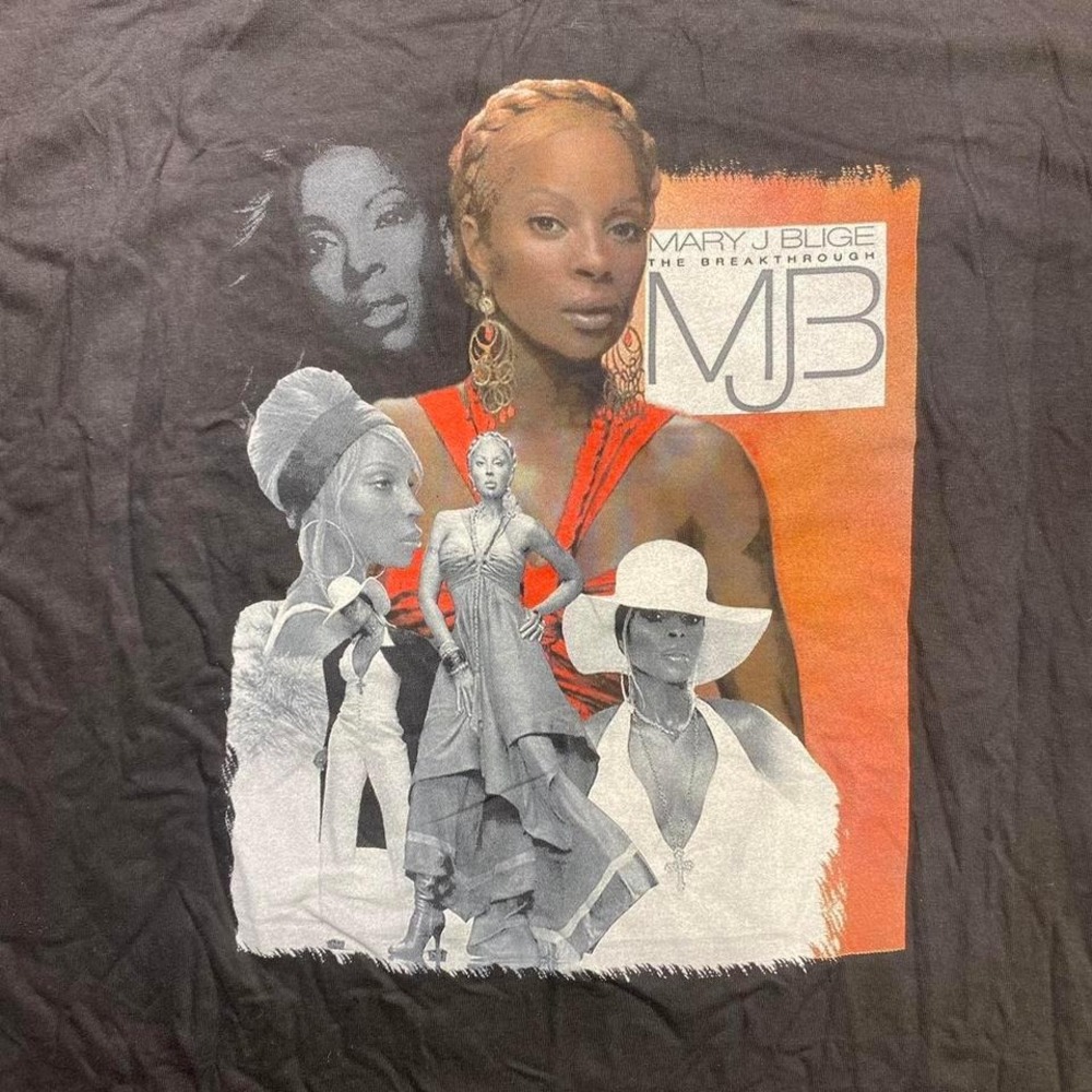 Vintage 2000s Mary J Blige x Jaheim tour concert shirt